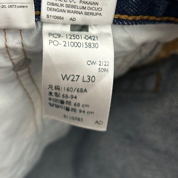 LEVI'S Womens 501 Jeans - Picture 11 of 13